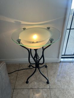 Light Up End Table