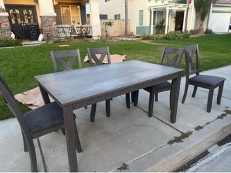 Free dining table and chairs