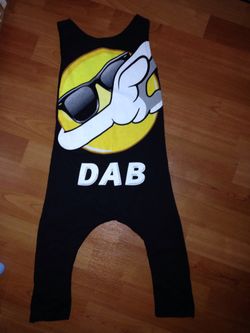 Dab baby romper
