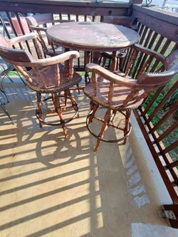 Table and chairs