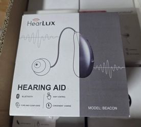 HearLUX, model Beacon,  Hearing Aid, Beige