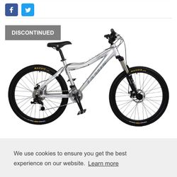 Mountain Bike Jamis Komodo 1 14” Frame Rides Very Good