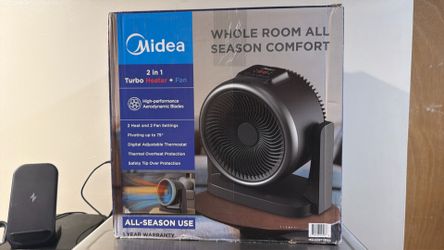 Middle 2 in 2 Turbo Heater+ Fan