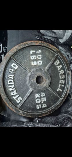 100lbs Olympic WEIGHTS