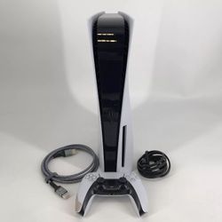 Sony PlayStation 5 Disc Edition Console 825GB - Good Condition w/ Bundle!