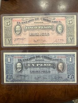 🇲🇽 Un peso & cinco peso 🇲🇽