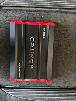 Crunch 1500 amp