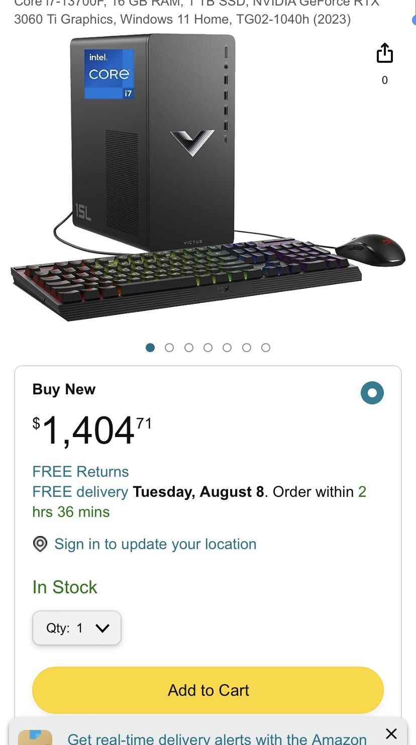 Omen Victus Gaming PC + Curved Monitor & Gaming Laptop 