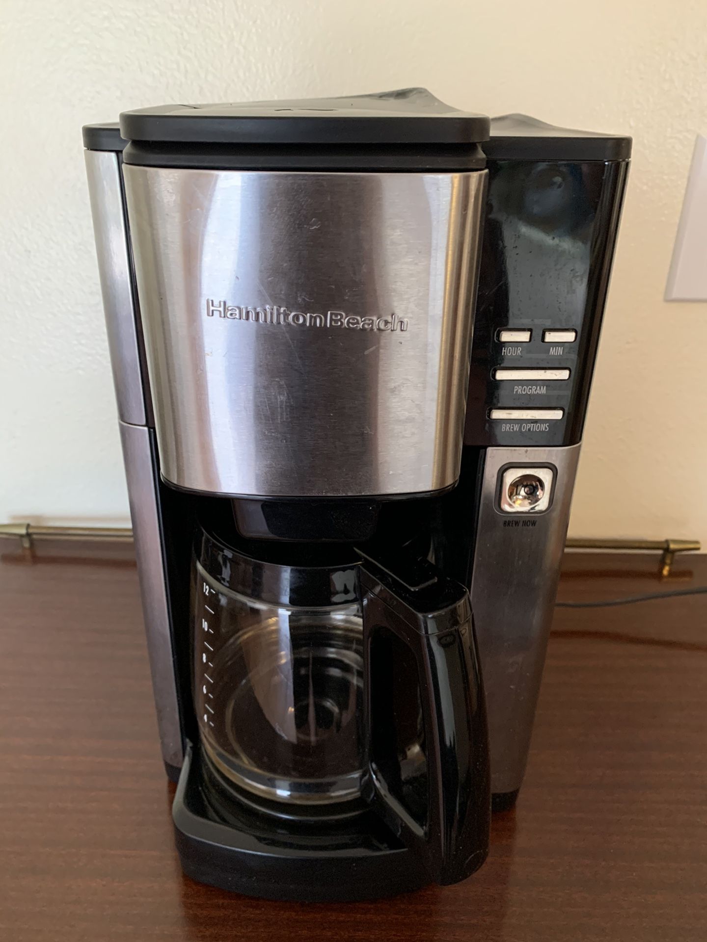 Hamilton Beach programmable coffee maker