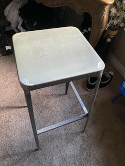 Strong metal stools for sitting or doing chest dips