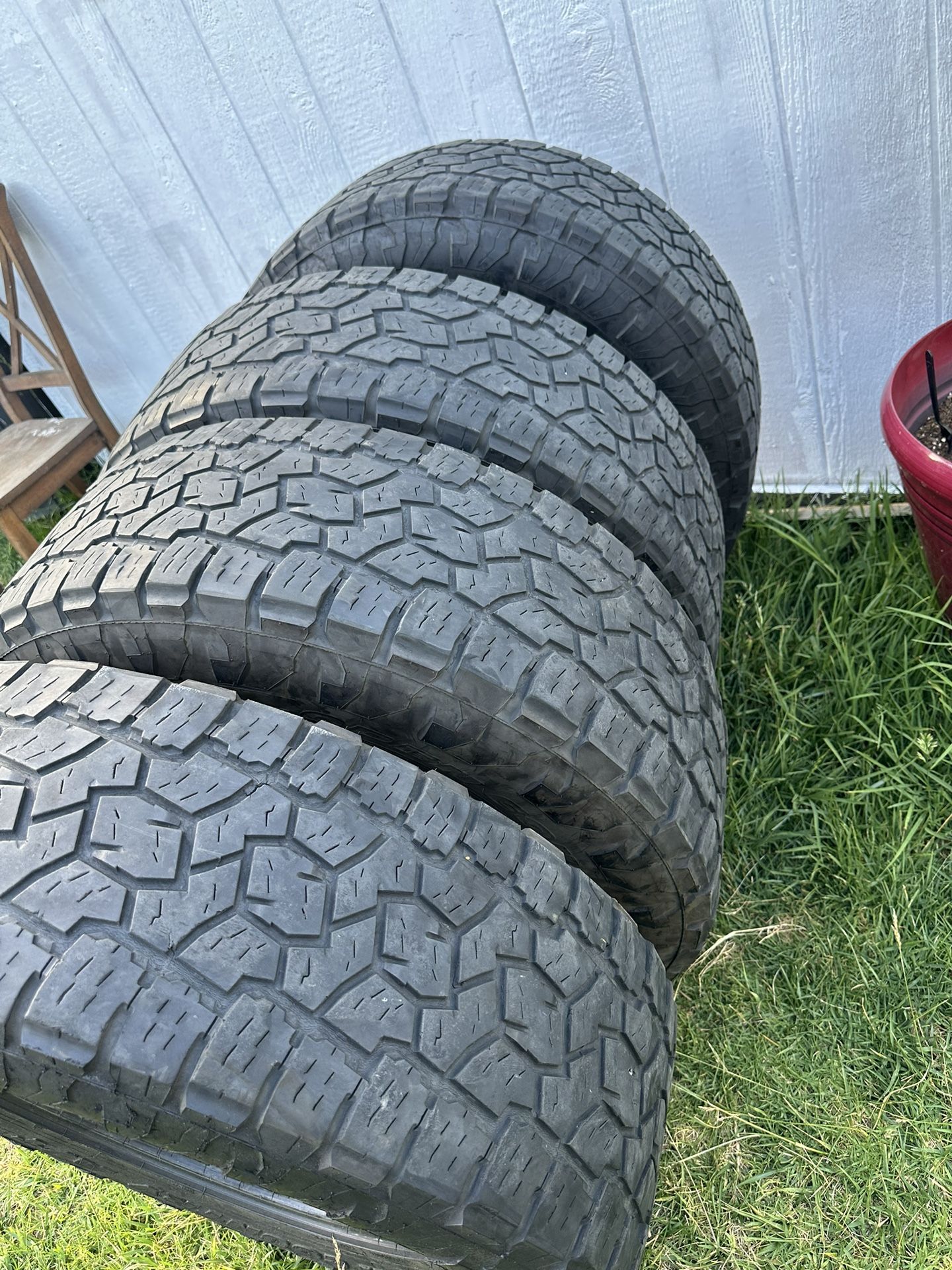 LT37-12.5-R20” Toyo Open Country AT Tires
