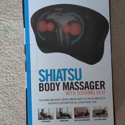 NEW IN BOX Shiatsu Body Massager.
