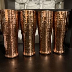 Copper Pint Glasses
