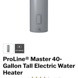 Electric, Water Heater