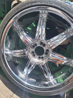 4 / 20” Massive Rims & Tires
