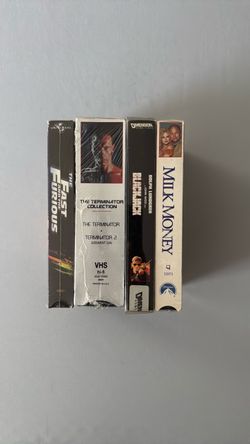 Sealed Old VHS movies