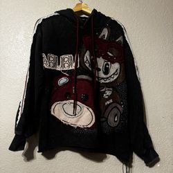 Rhine Stone One Size Shirts And Labubu Sweater 