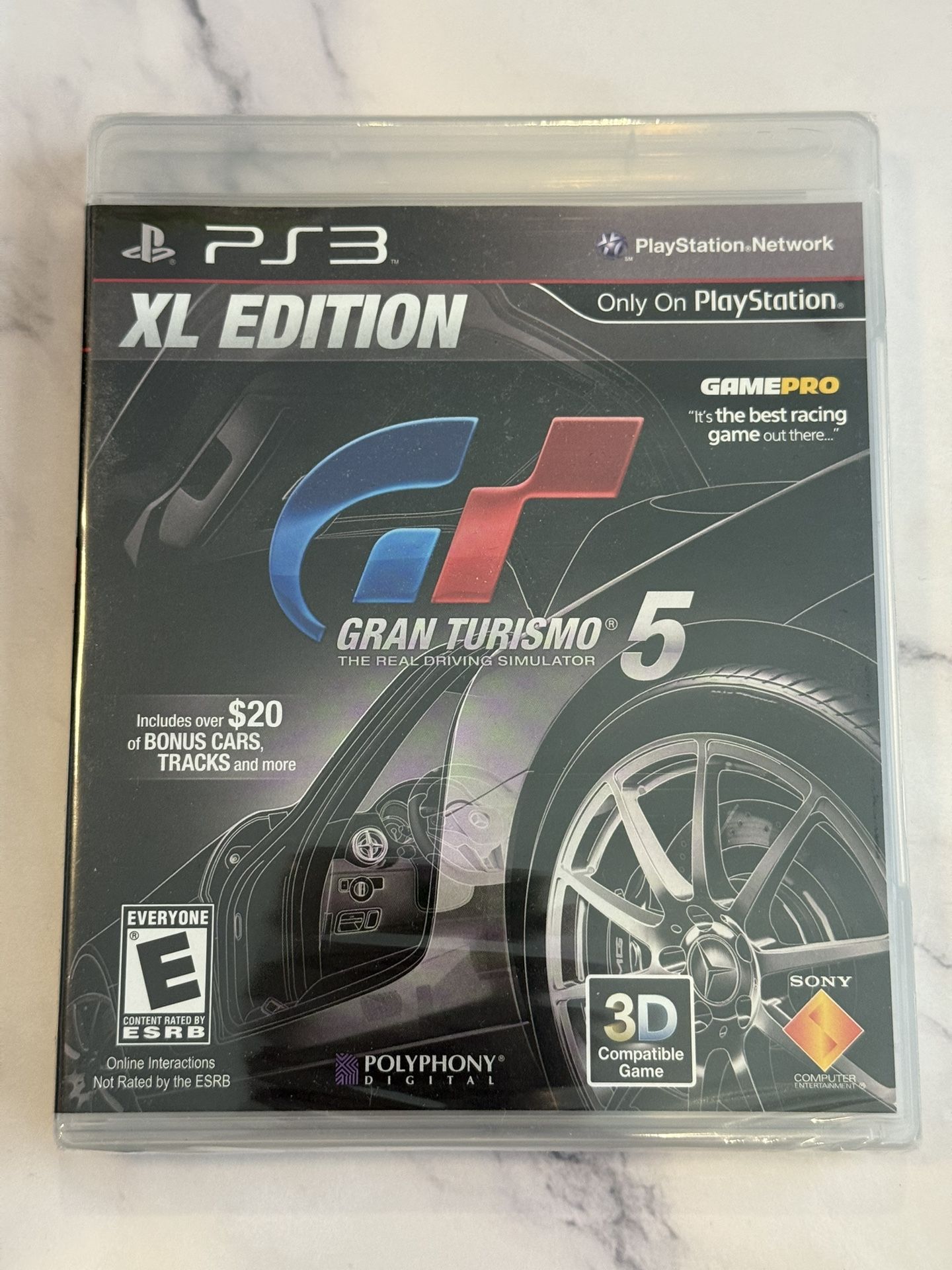 Gran Turismo 5 XL Edition For Sony PlayStation 3 PS3 Video Game