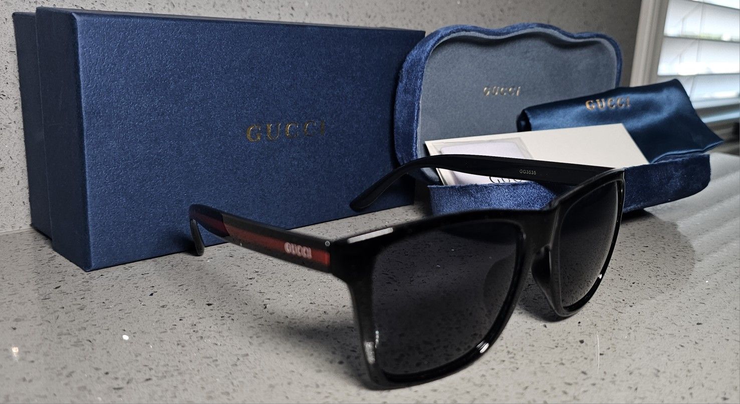 Gucci sunglasses what a box