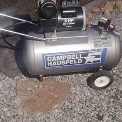 5hp 20 Gallon Campbell Hausfield Air Compressor 