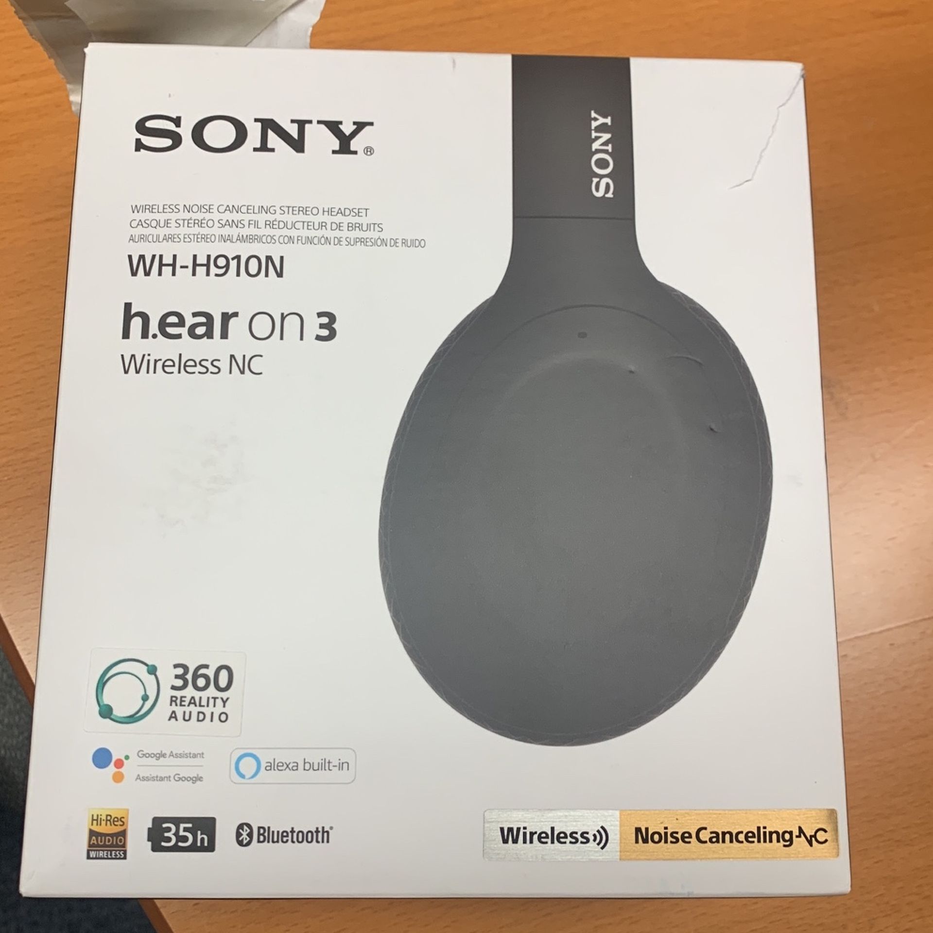 Sony headset noise canceling
