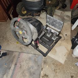Thrustmaster Sim Racing Steering Wheel And Pedals