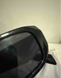 Prada Black Oversized Sunglasses