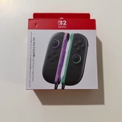Brand new JoyCon 2 Controllers purple / green Switch 2