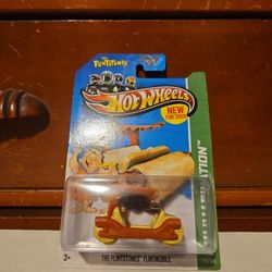 2013 Hot Wheels The Flintstones Flintmobile 