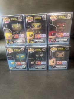 Invincible Set Of 6 Invicible, Cape, Omni, Hood, Mask & Movin New SDCC 2026