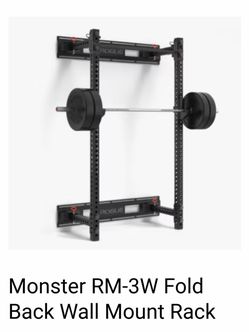 Monster RM-3W Fold Back Wall Mount Rack