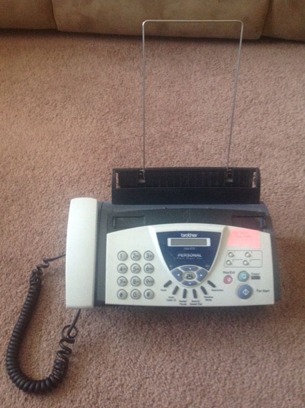 Fax machine for sale. Make - brother, model - FAX-575.