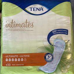 TENA  Women’s Underwears $8 Each 