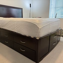 Queen Storage Bed