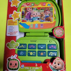 COCOMELON SING & LEARN LAPTOP.