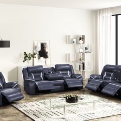 Luka OVERSIZED 3-PC Reclining Set **NEW ARRIVAL**