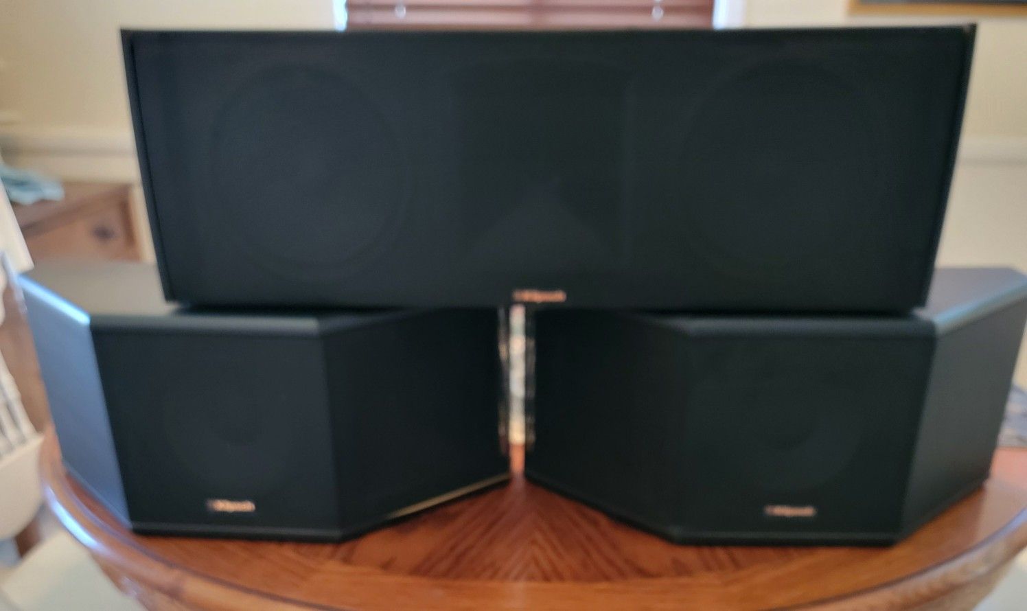 Klipsch Speakers, Center Front and Rear Channels