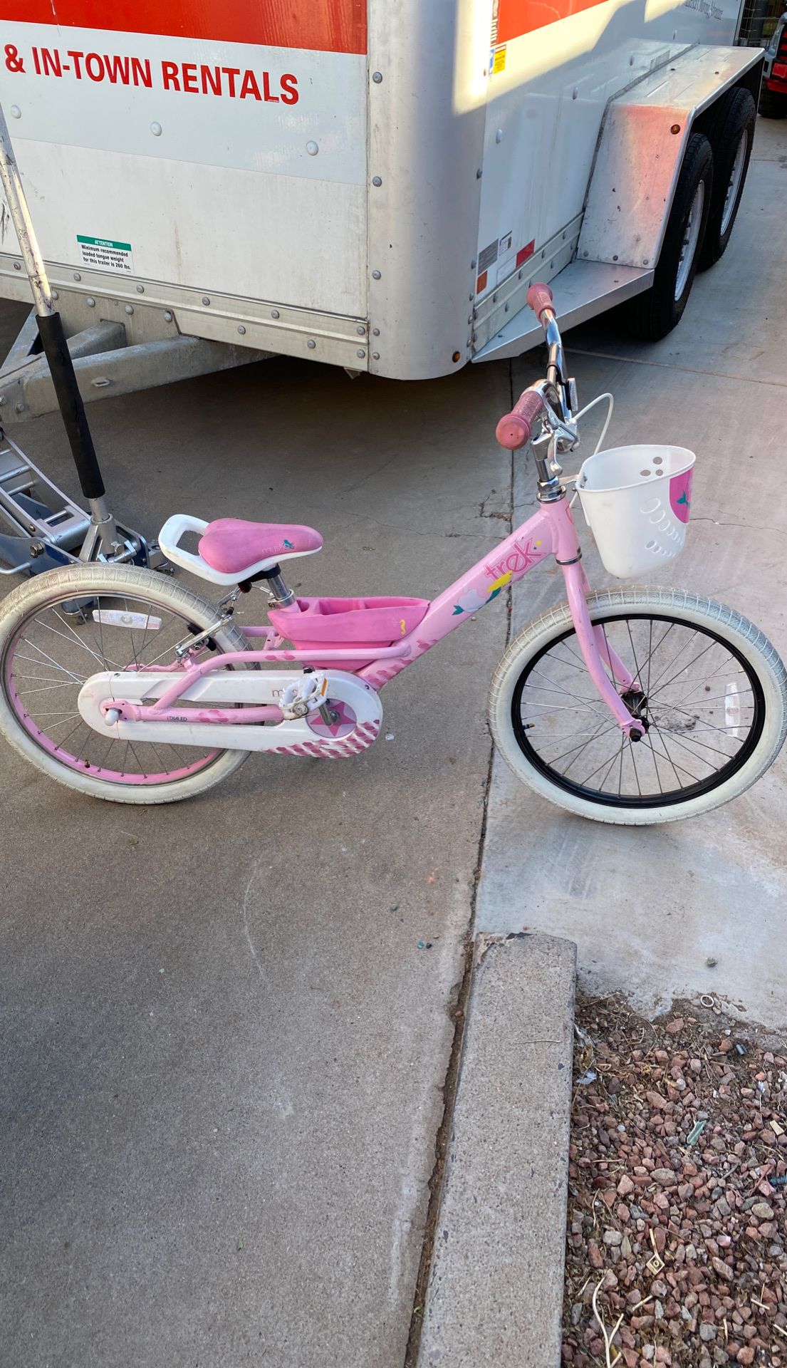 Trek 20” girls bike great condition