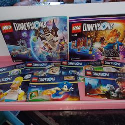 9 Booklets From Legos