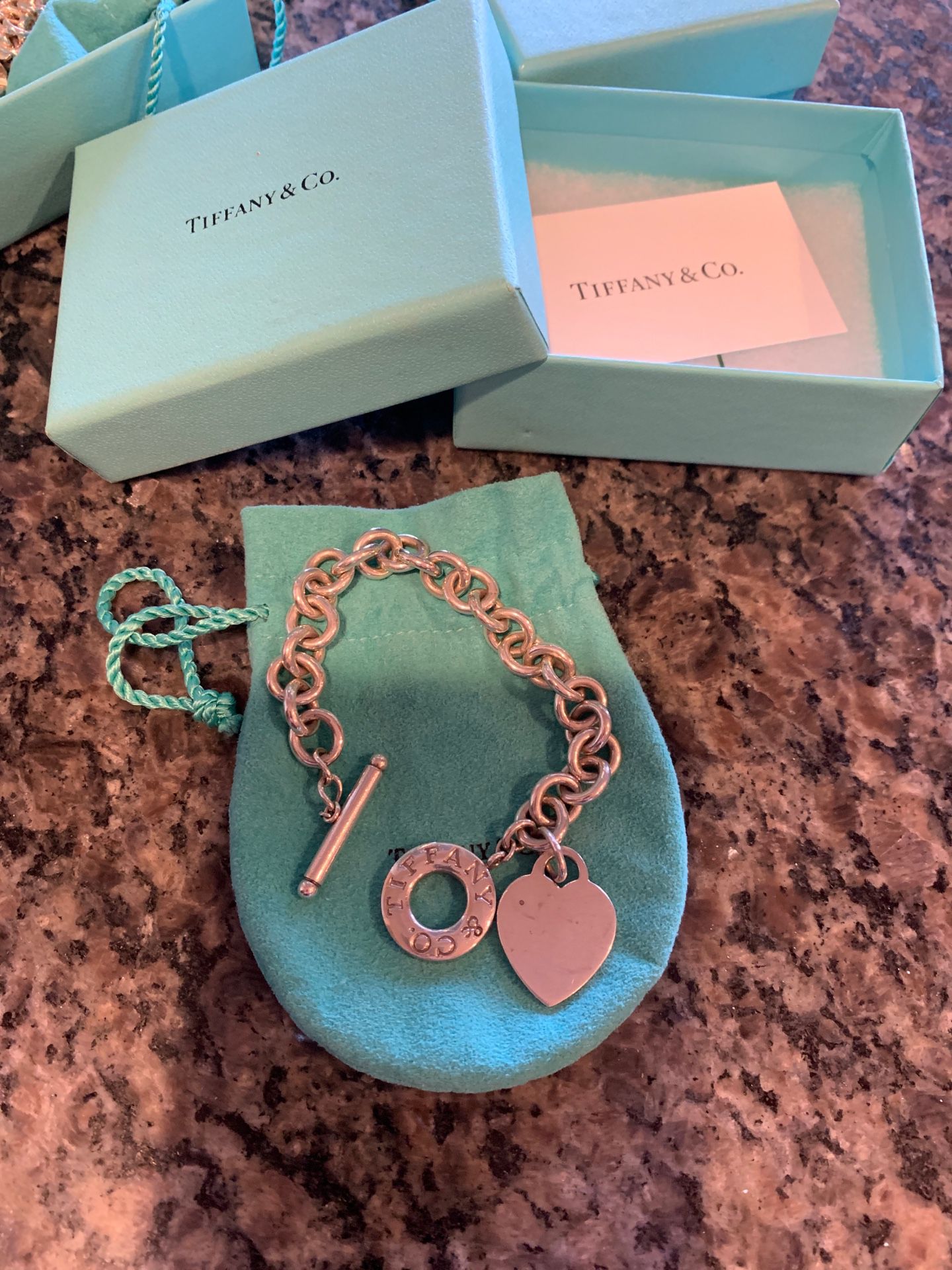 Tiffany & Co Toggle Heart Bracelet