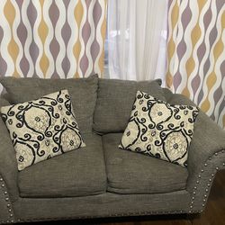 Love Seat And Couch