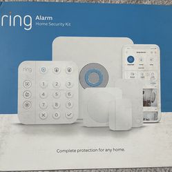 Ring Alarm System 5-piece kit (latest generation) in the box