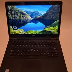 Dell Latitude E7470 Laptop i5 8GB RAM Touchscreen Backlit Keyboard