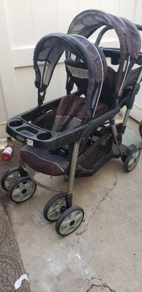 Graco sit and stand double stroller