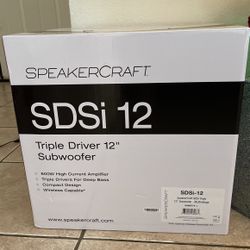 Triple Driver 12 Inch Subwoofer With Optional Wireless Sub Kit