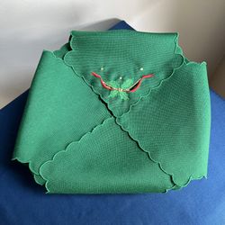 Christmas Bread Basket Liner / Hot Roll Cover