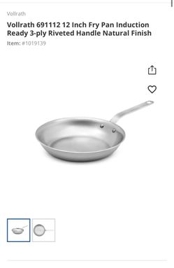 Vollrath 691112 12 Inch stainless Fry Pan