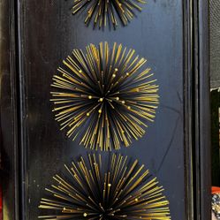 Set Of 3 Metal Wall Decorations