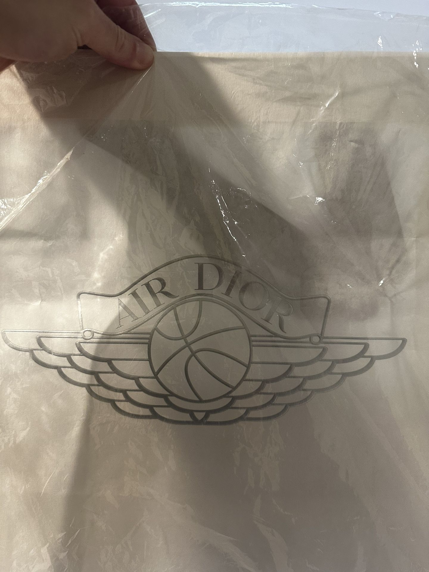 Air Dior Official Shopping Bag Nike Jordan Collab Super Rare Christian Dior 