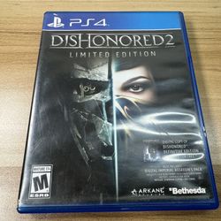 Dishonored 2 PS4